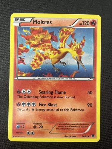 Carta pokemon rara moltres - pokemon,