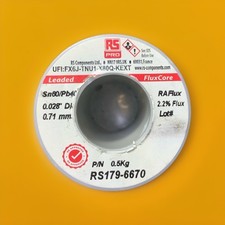 Stagno 0.71 RS PRO RS179-6670 0,500 Kg Per Multimetro Spettro No Fluke Weller