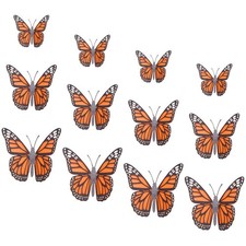  12 Pcs Adesivi Farfalle
