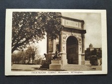 ITALIA NUOVA TORINO MONUMENTO ALL' ARTIGLIERE PASTIGLIE VALDA MILANO PASTIVAL