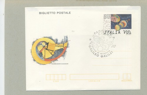 Biglietto postale 1992 galileo - 1992,