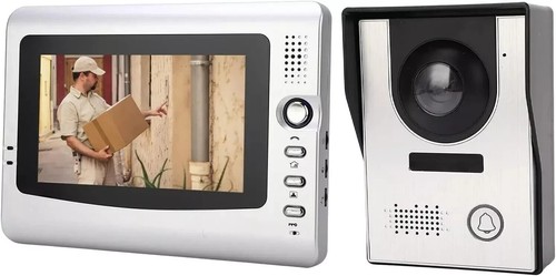 Video citofono colori con - video, a