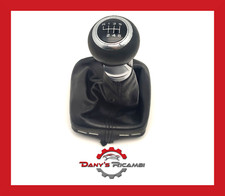 Pomello con cuffia cambio in pelle originale Audi A3 Q3 6 MARCE 2.0 DIESEL 2019