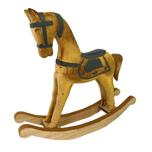 Cavallo dondolo decorativo - a,