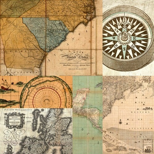 Quadro mappa mondo - mappa, cartina