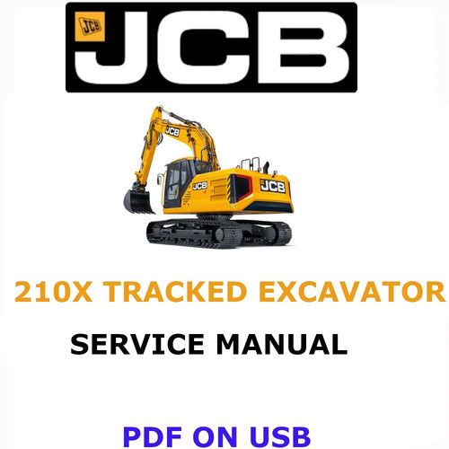 Jcb 210x escavatore cingolato - jcb,