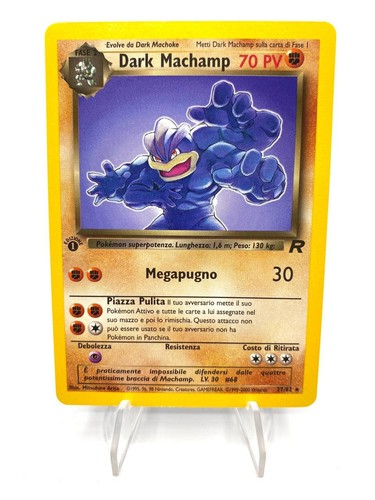 Carta pokemon dark machamp - carta,