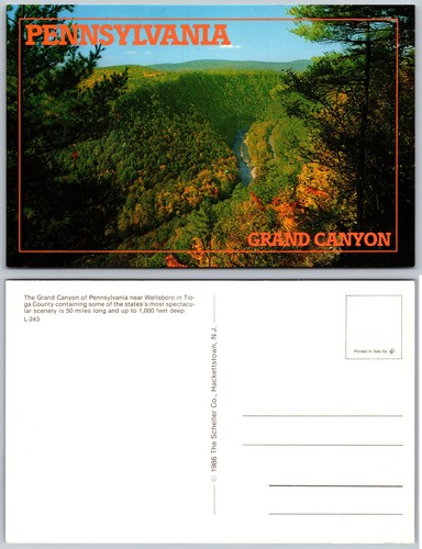 Cartolina pennsylvania grand - cartolina,