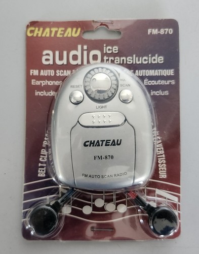 Chateau audio scan radio - chateau,