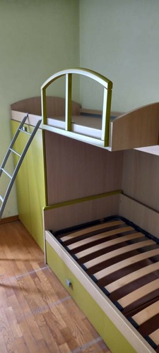 Cameretta bambini con letti - bambini,