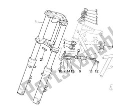 Moto guzzi gu03490245 forcella - guzzi,