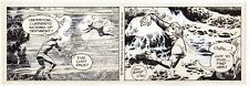 DAN BARRY  Original Art Strip for FLASH GORDON