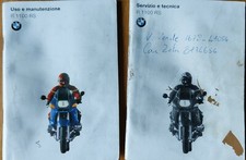 BMW R 1100 RS LIBRETTI MANUALE USO E MANUTENZIONE ORIGINALI IN ITALIANO.