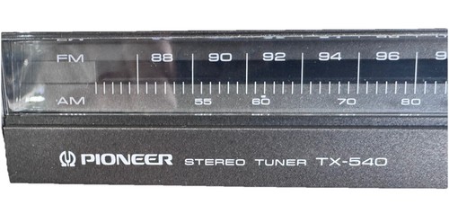 Pioneer 540 vintage - pioneer, am/fm