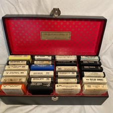 Vtg Lot Of 24 8 Track Tapes In