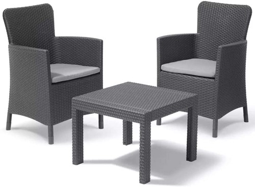 Set rattan balcone - set,