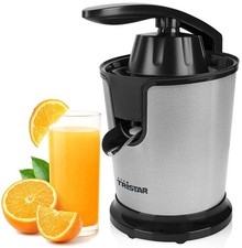 TRISTAR SPREMIAGRUMI ELETTRICO PROFESSIONALE ESTRAZIONE A LEVA 85 W ACCIAIO