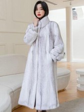 Cappotto lungo visone donna