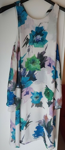 Abito floreale zara ita - zara, tg.42