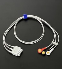 GE Marquette 3 cavi cavo ECG a