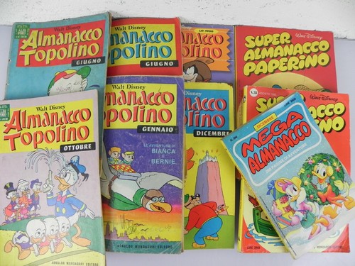 Lotto volumi almanacco - 9,