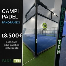 Campi padel panoramici anche