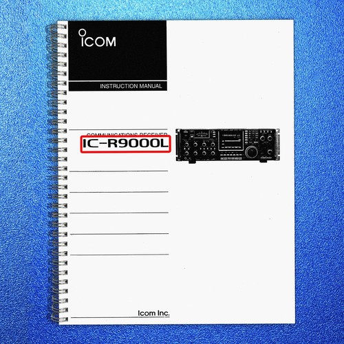 Icom r9000l communications - ic-r9000l,