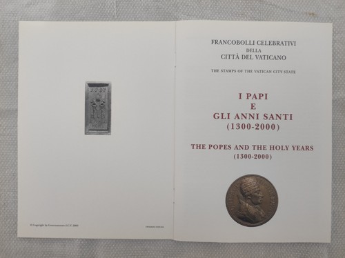 Folder vaticano papi anni - folder,