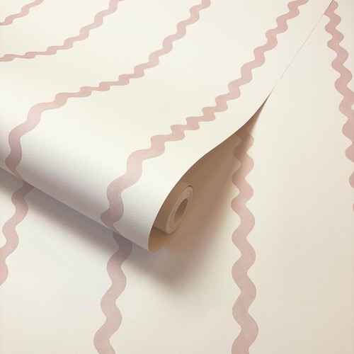 Carta parati crema - parati, rosa