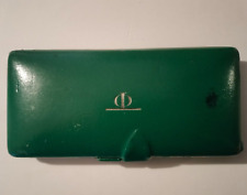 Scatola Box Cofanetto per orologio Baume & Mercier vintage verde pelle velluto