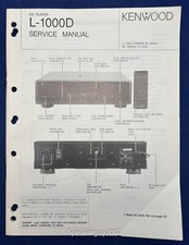 Manuale di servizio lettore CD
