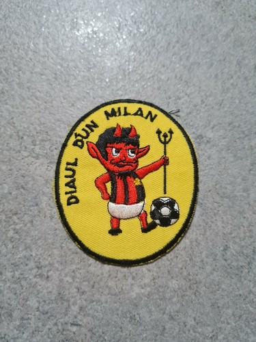 Toppa milan misura 11x5cm - milan,