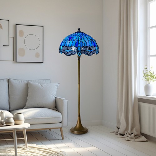 Lampada terra stile antico - da,