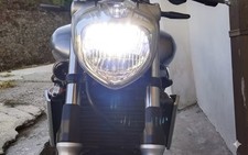 LAMPADA H4 BILUCE ANTERIORE LED MOTO LUCE BIANCA per YAMAHA FZ6 Fazer 600 XT 600