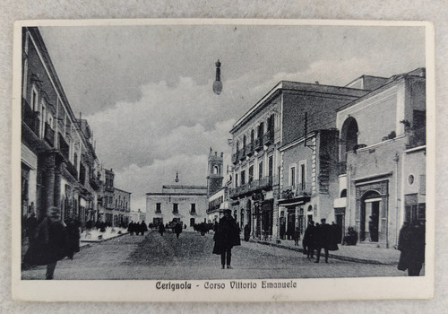 Cartolina foggia cerignola - cartolina,