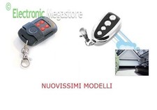 RADIOCOMANDO TELECOMANDO UNIVERSALE PER CANCELLI E AUTOMAZIONI 433MHZ COD.FISSO