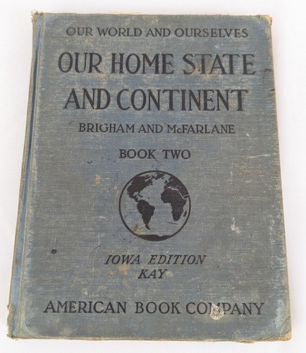 1934 iowa textbook home - iowa,