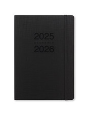 Agenda Accademica Memo A5 Giornaliera Con Appuntamenti Con Elastico - Colori Ass