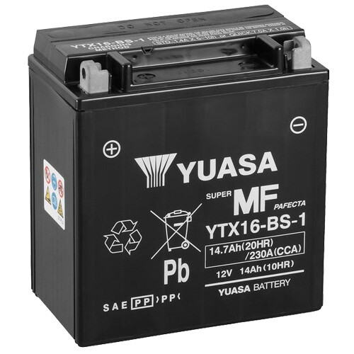 Batteria moto yuasa - batteria,