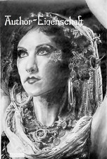 OCCHI ZINGARI disegno a matita originale 24x33 cm 