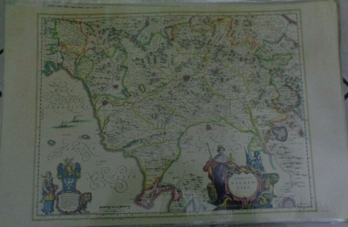 Cartografia antica del 1600 - cartografia,