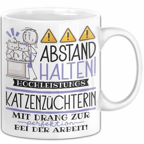 Tazza allevatrice gatti regalo - allevatrice,