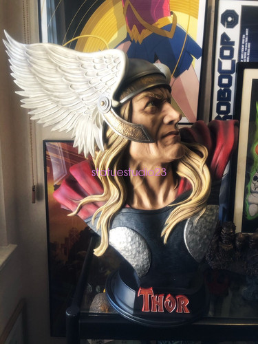 Statua busto sideshow thor - busto,