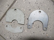 FIAT 600 -  Lamierino con guarnizioni paracalore marmitta - Ricambio nuovo