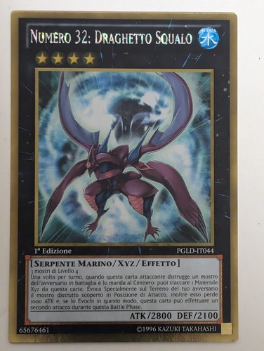 Numero 32 draghetto - yu-gi-oh!,