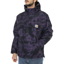 Carhartt Wip Nimbus Pullover Camo Blur, Purple - Giacca Con Cappuccio Uomo Camo