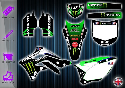 Adesivi kawasaki kxf450 kit - adesivi,