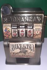 Slot Machine Bonanza Vintage Cassa di Risparmio Monete Giochi Radica