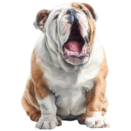 Adesivi bulldog auto - bulldog,