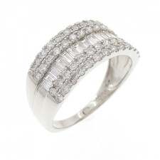 Autentico anello con diamanti